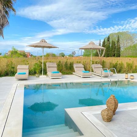My Corfu Luxury Villa With Private Pool Sidárion Exteriör bild