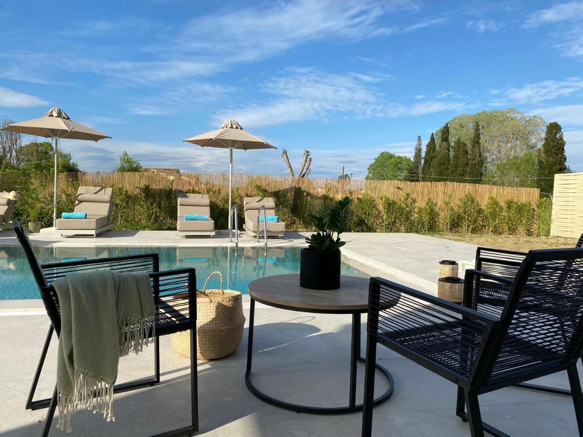 My Corfu Luxury Villa With Private Pool Sidárion Exteriör bild