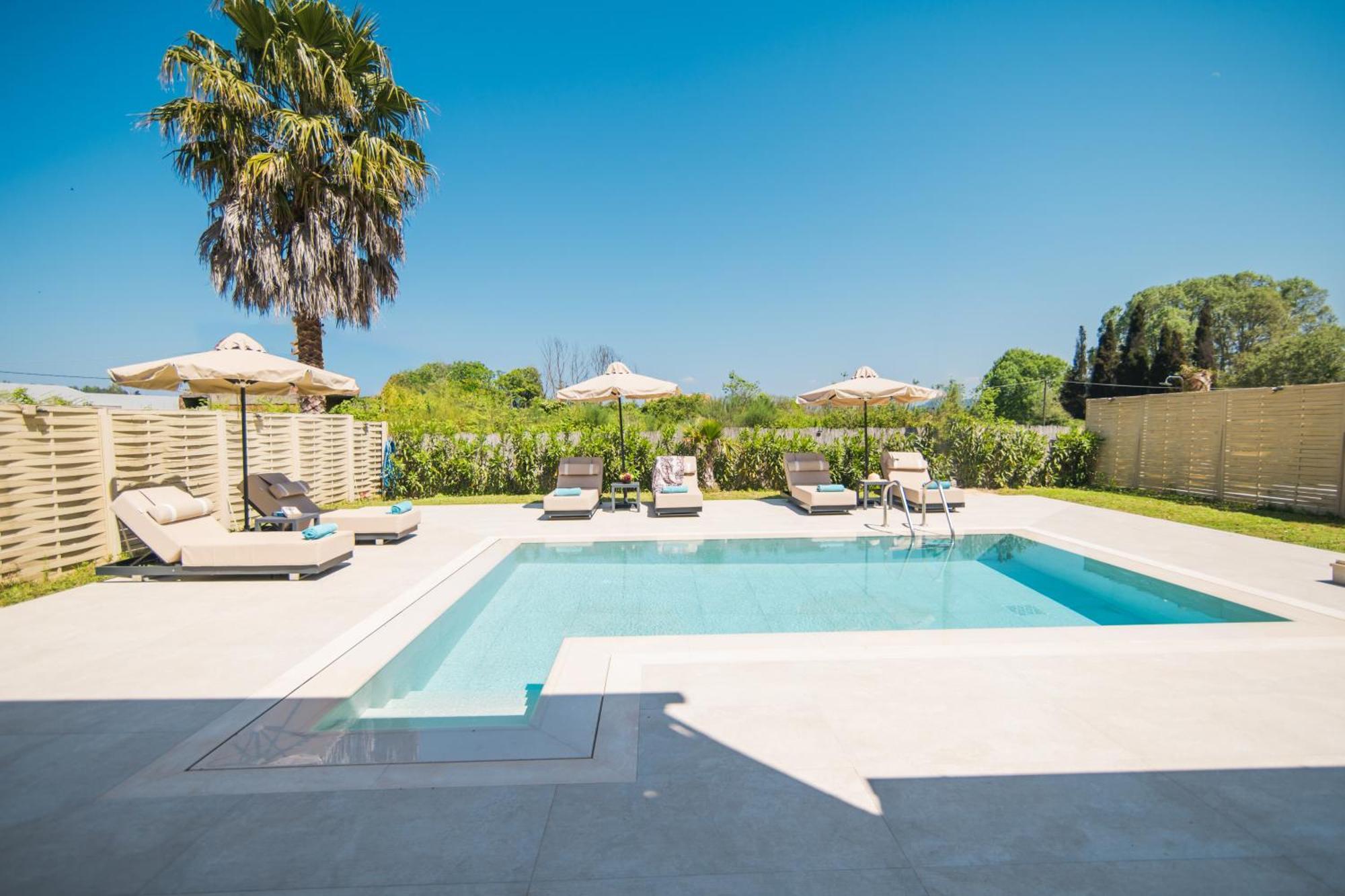 My Corfu Luxury Villa With Private Pool Sidárion Exteriör bild