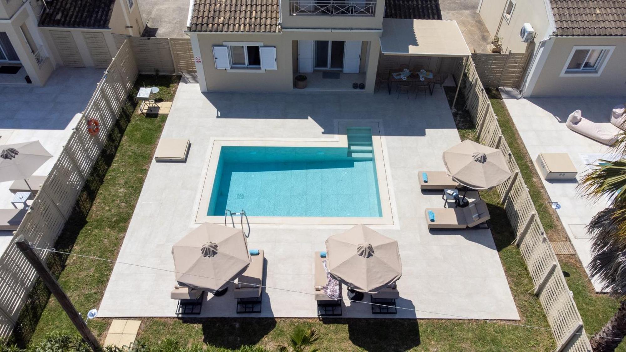 My Corfu Luxury Villa With Private Pool Sidárion Exteriör bild