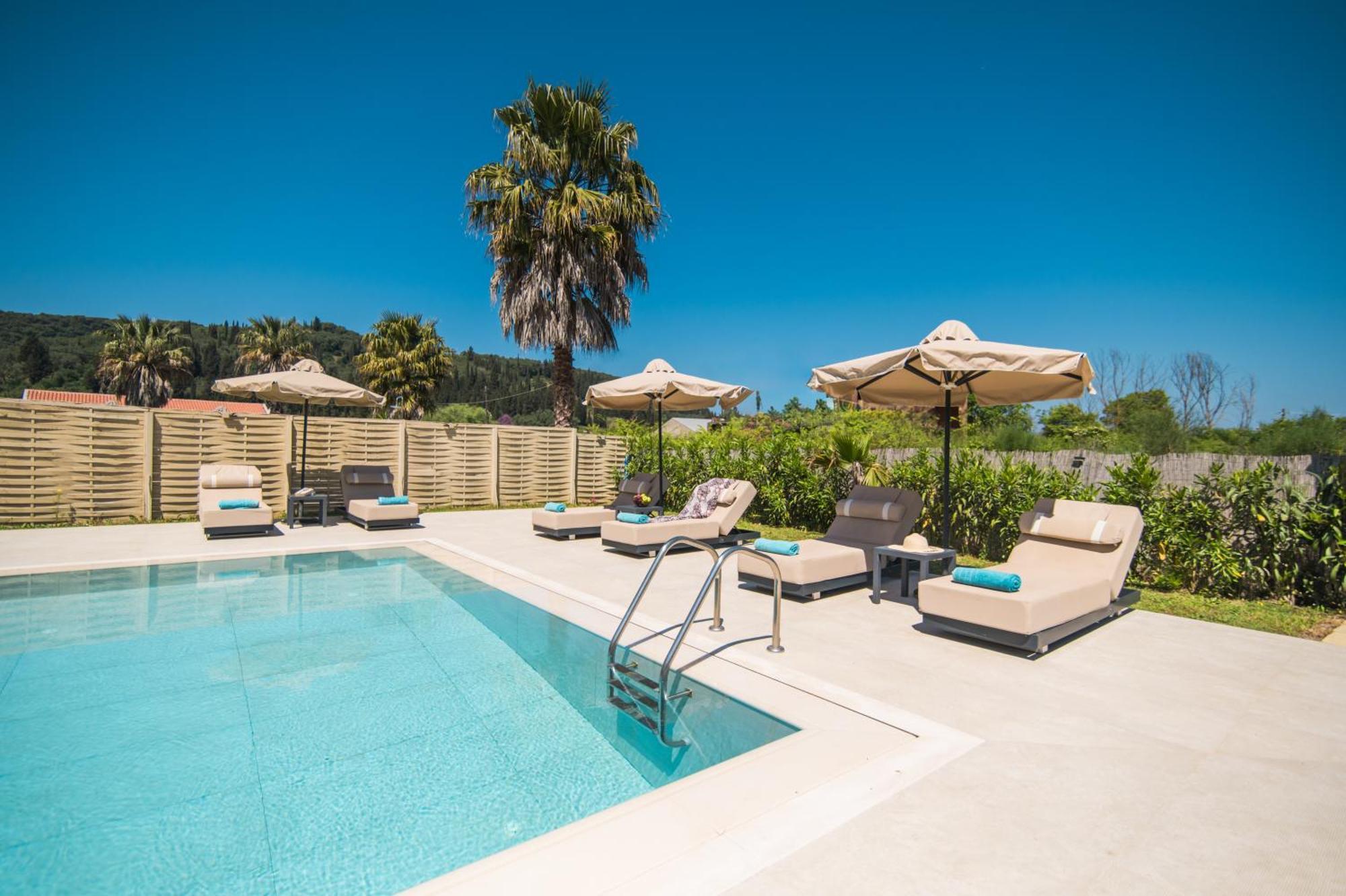 My Corfu Luxury Villa With Private Pool Sidárion Exteriör bild